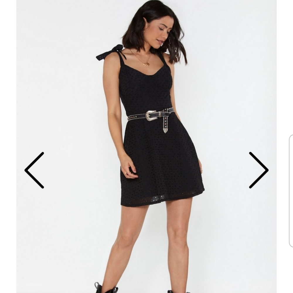 Eyelet dress